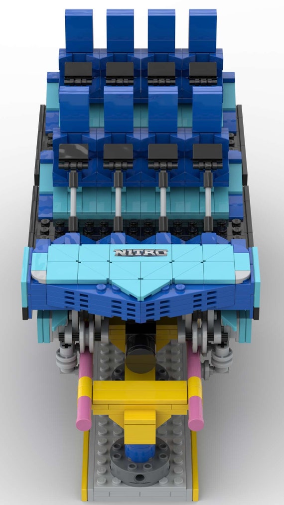 NITRO - Six Flags Great Adventure ( Only Instructions and Parts