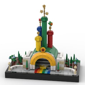 SUPER NINTENDO WORLD - Universal's Epic Universe (説明書とパーツリストのみ)