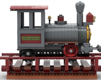 BIG THUNDER MOUNTAIN Disneyland Paris only instructions and parts list