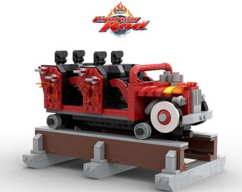 LIGHTNING ROD "original train" - Dollywood ( only instructions and parts list )