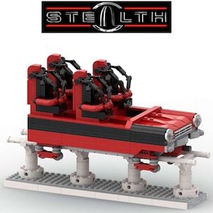 STEALTH - Thorpe Park ( nur Bauanleitung und Teileliste )