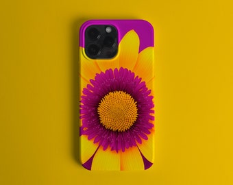 Intersex Pride Flower iPhone Case, Subtle Pride Accessories, LGBTQIA+ Gift, Understated Pride Rep, Impact Resistant iPhone Cover