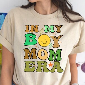 Cute and Fun Tee for Boy Moms, In My Boy Mom Era Shirt,  Boy Mom Shirt, Boy Mom Club, Gift mom sweatshirt, New Mom Gift, Expecting Mom Gift,