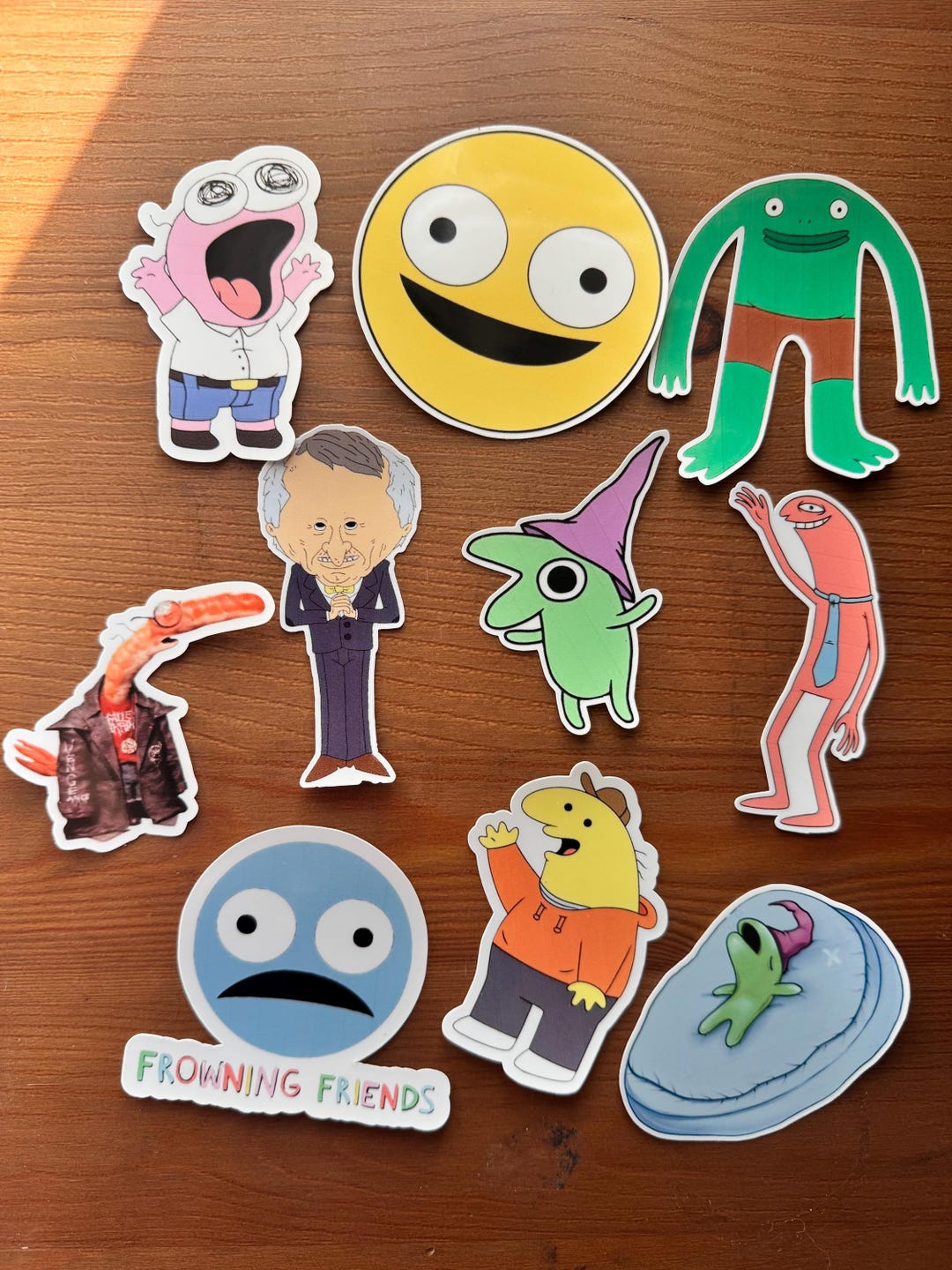 The Smiling Friends Crew Sticker Pack [adult Swim] - Etsy UK