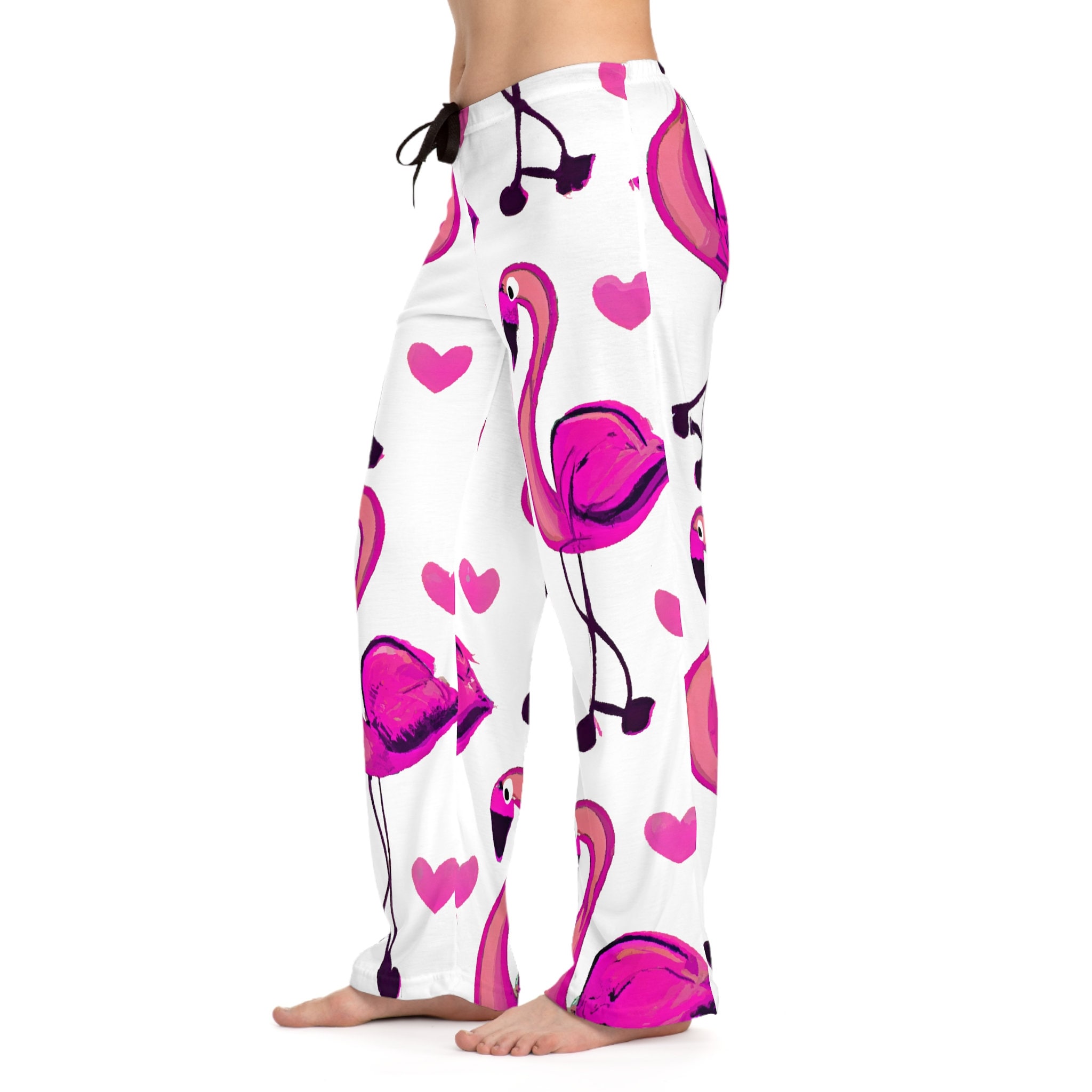 Flamingo Pink - Flex Cotton Plain Elasticated Pant