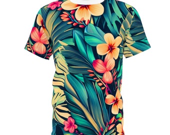 Tropical Leaf Vacation T-Shirt