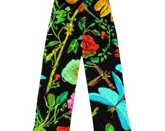 Women&#39;s Floral Butterfly Pants