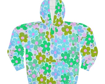 Blue Daisy Hoodie