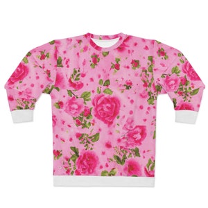 Pink Rose Sweatshirt