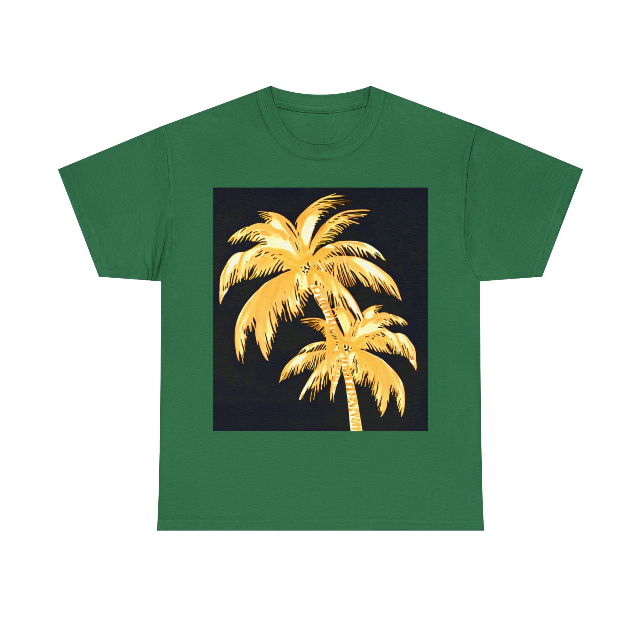 Society6 ケース Heart Green Yellow Vintage Palm Tree with Ha il_fullxfull.4852327645_egly.jpg