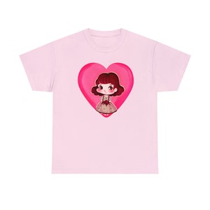 Pink Heart Girl Tee