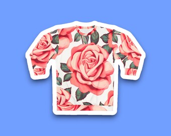 Pink Rose Sweatshirt