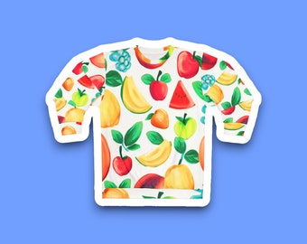 White Fruit Sweatshirt