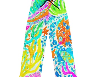 Women&#39;s Preppy Sea Life Pajama Pants
