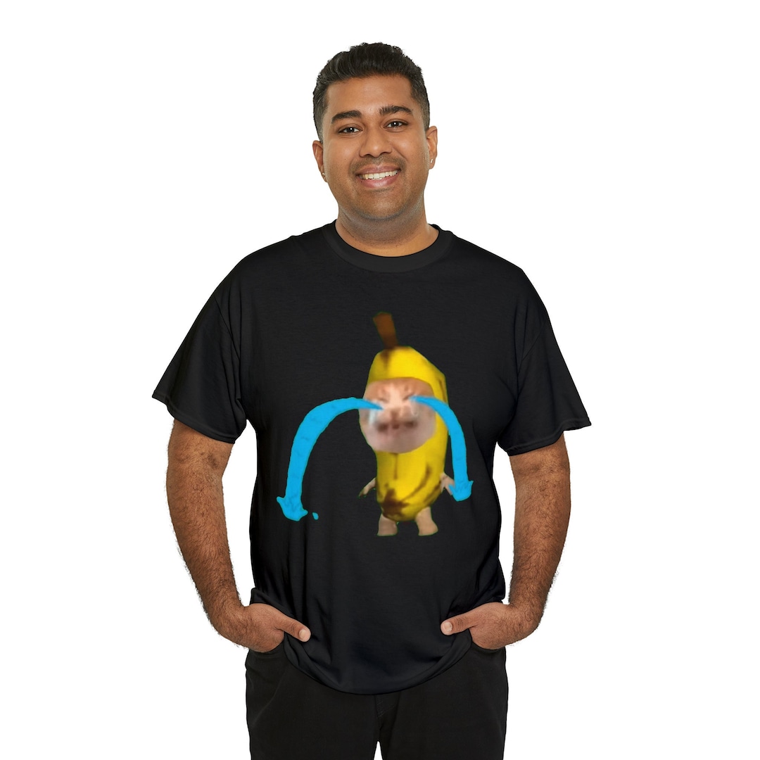 Crying Banana Cat Meme Crying Banana Cat Shirt Crying Banana Etsy