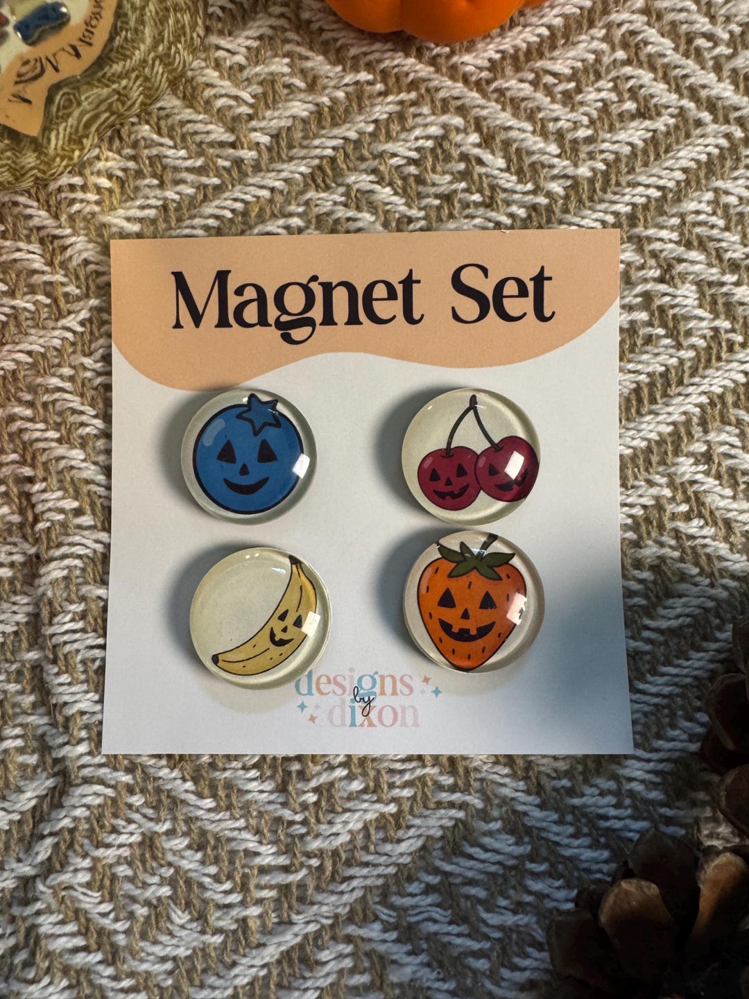 Spooky Halloween Seasonal Fall Magnet Sets | Gifts for Halloween | Home ...