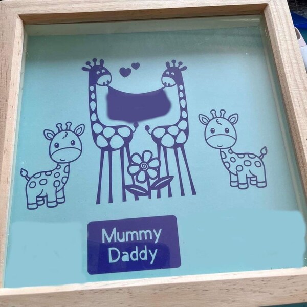 Family Box Frame - Etsy UK