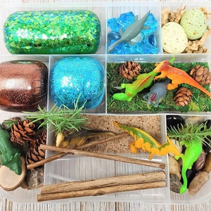 Dinosaur Play Dough Kit,Dinosaur Playdough Kit,Dinosaur Sensory Kit,Sensory Bin,Sensory Box,Kids Gift,Busy Box,Playdoh Kit,Play Doh Kit,Dino