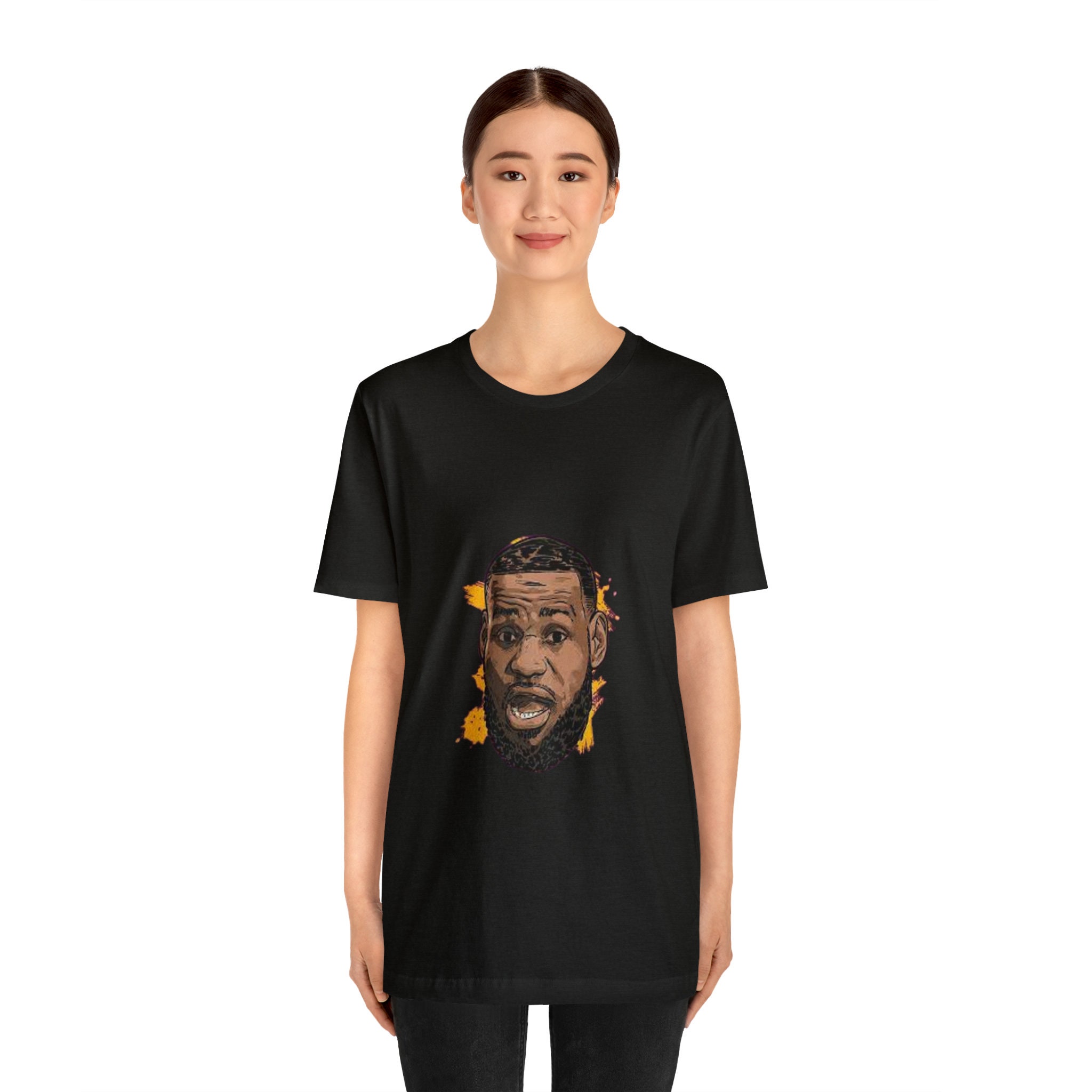 Camiseta de manga corta unisex Lebron James Etsy Espana
