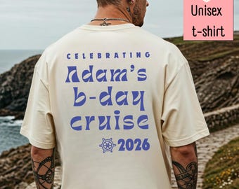 Birthday Cruise Shirts, Custom Name Shirt, Comfort Colors, Birthday Group Shirt, Boat Vacation Shirt, Cruise Birthday Trip