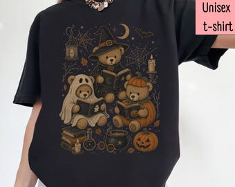 Halloween Shirt Read, Bookish Halloween Tee, Book Lover Gift, Librarian Shirt, Spooky Retro Funny Tee