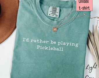 Pickleball Shirt, Comfort Colors Shirt, Ironic Shirt, Match Day Shirt, Pickleballer Shirt, Pickleball Gifts, Pickleball Player