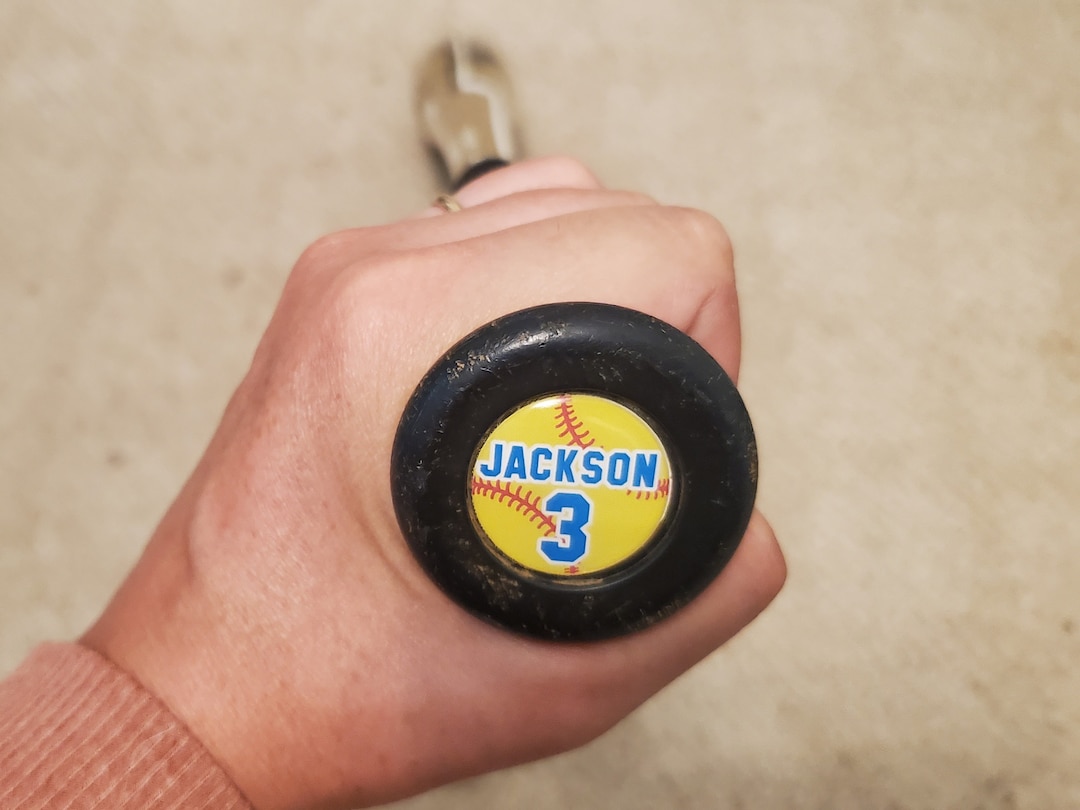 Decalcomanie Personalizzate Per Pomello Mazza Da Baseball, Scegli