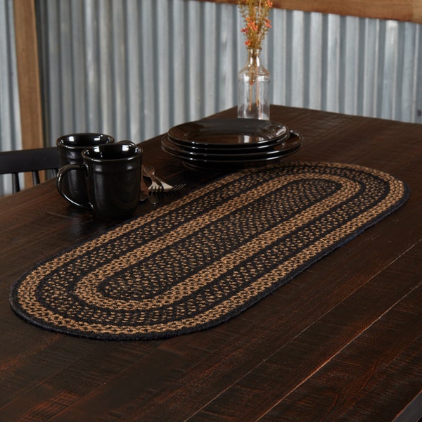 Jute Table Runner Etsy