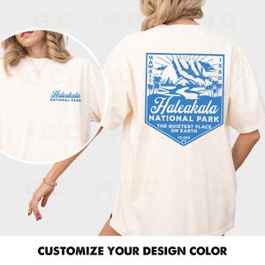 Comfort Colors Graphic Tee Haleakala National Park Shirt, Hawaii Vintage inspired shirt, VSCO shirt, Maui shirt, cute beach shirt, beach tee