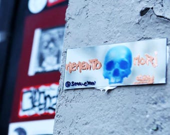 Memento mori sur miroir