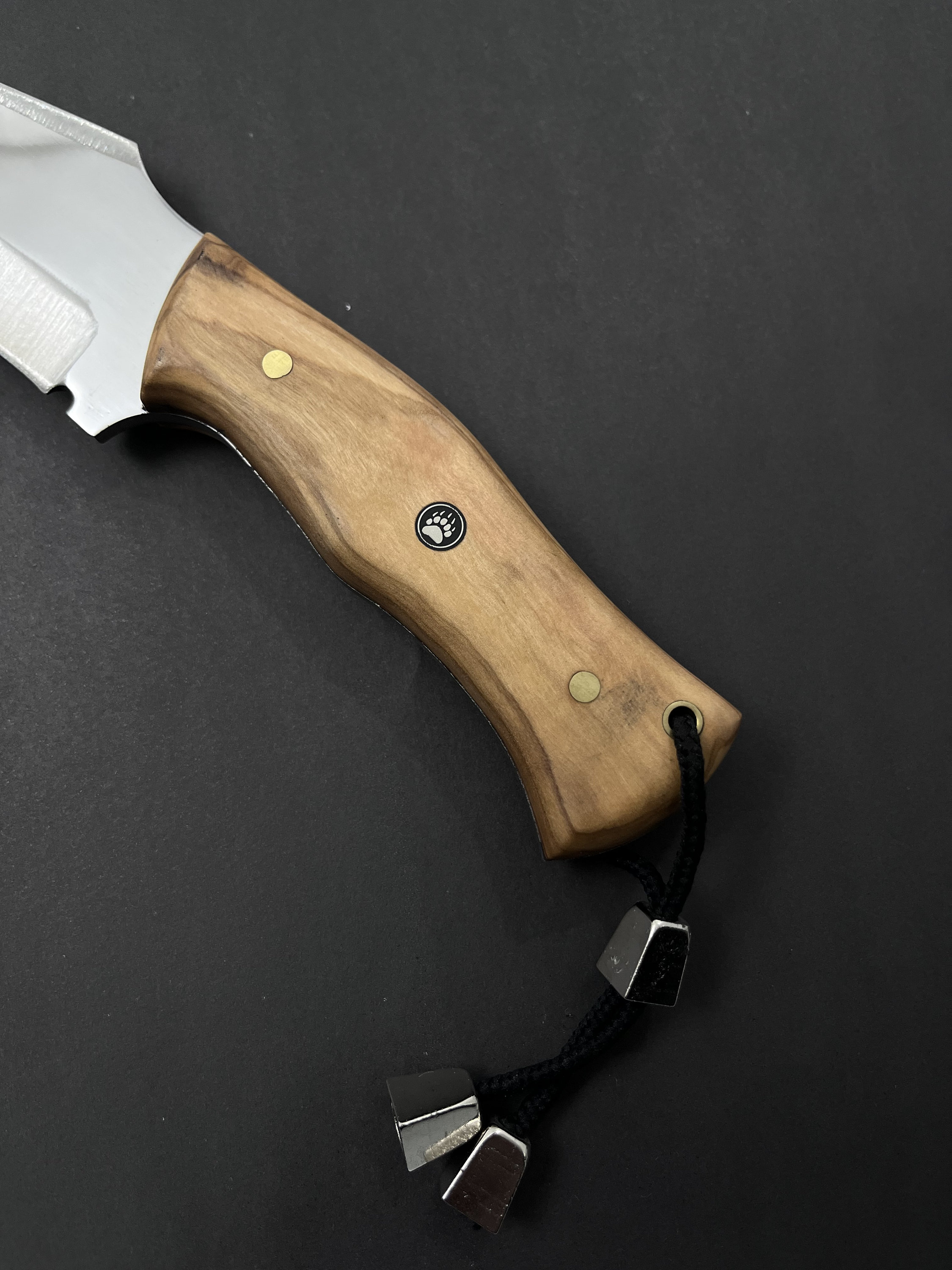 Couteau Bowie De Survie Fait Main - Lame Acier Carbone 12 Pouces, Manche Micarta, Fourreau Inclus