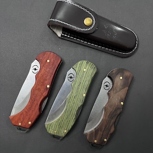Custom handmade Folding Knife Personalized Knive Engraved Pocket Knife for Men Gift for Boyfriend Customizable Pocket Knife Custom Gift