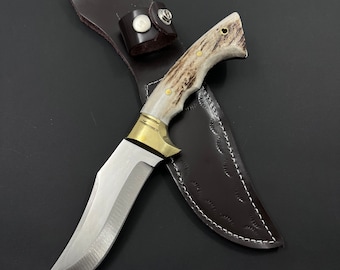 Angepasst 10 &quot;Bowiemesser Jagdmesser Groomsmen Geschenke Graviertes Messer Personalisiertes Messer Hirschgeweihmesser Für Männer Jagdgeschenke Für Männer