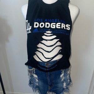 Dodgers crop top