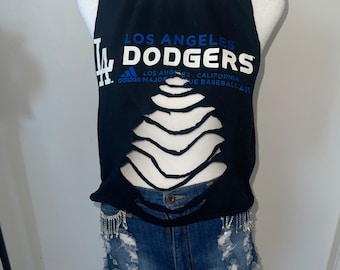 Dodgers crop top