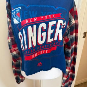New york Rangers top/flannel