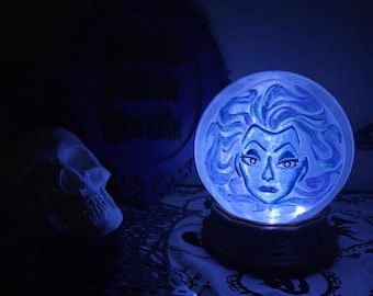 Madam Leota Lite bis Kristallkugel mit Ständer
