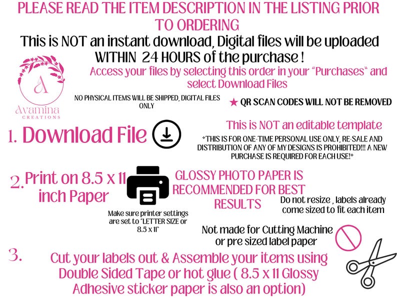 Alien- Stitch - Angel- Party Favor Labels - 5 Pack- Birthday- Stitch Chip bag - juice - Stitch party favors- Digital Download- PDF Files image 2