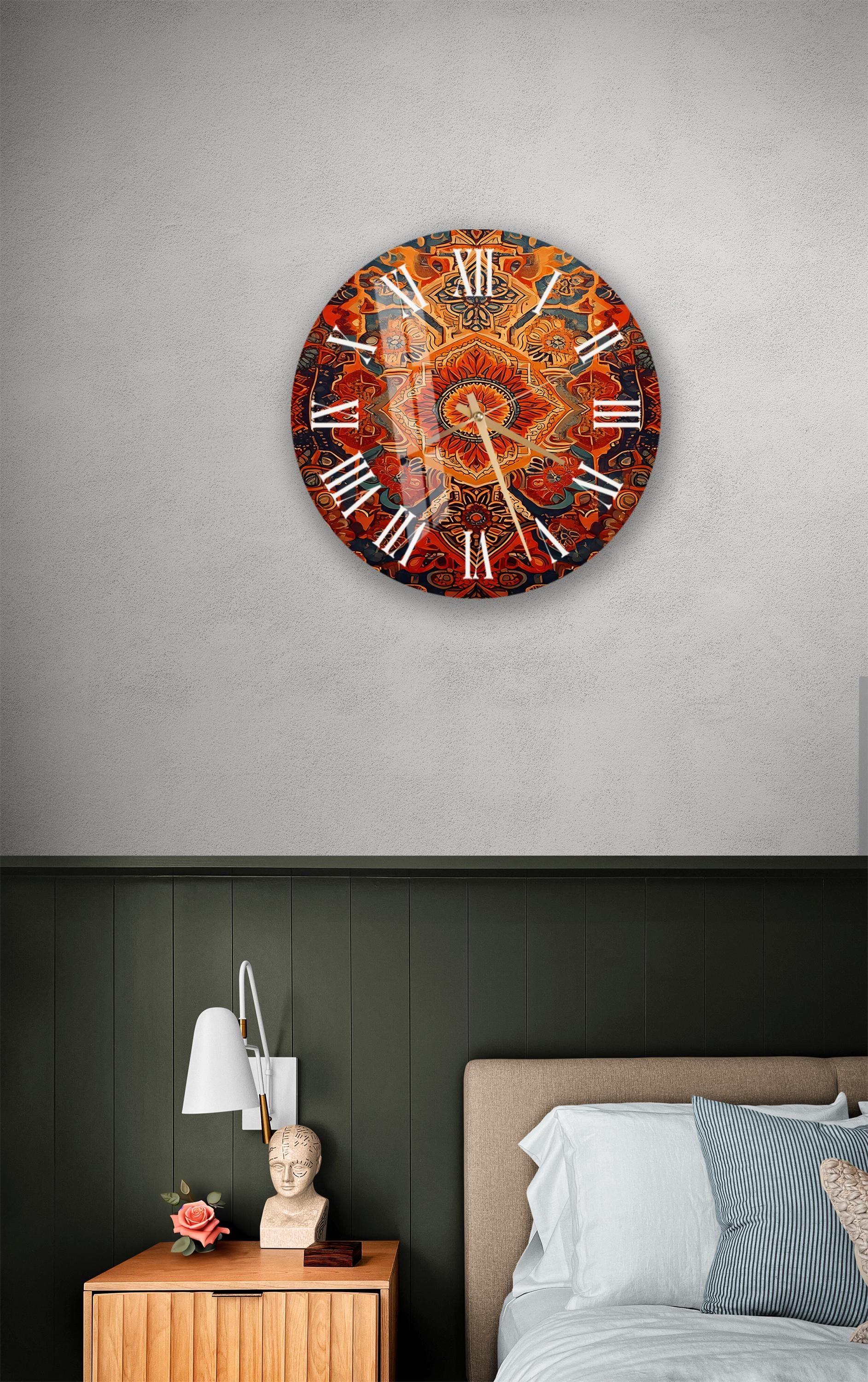 16 Inch Stille Niet-tikkende Romeinse Cijfer Wandklok, Grote Ronde Metalen Decoratieve Klok Voor Thuis En Kantoor