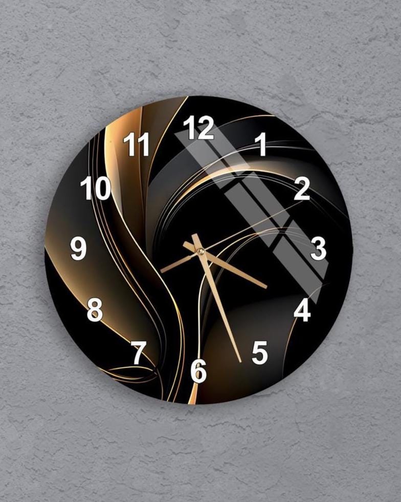 Modern wall clock - Etsy 日本