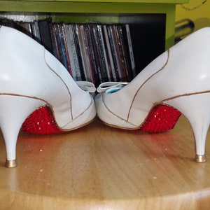 Crystal Red Bottoms Stiletto Pumps Formal Party Y2K US -  Australia