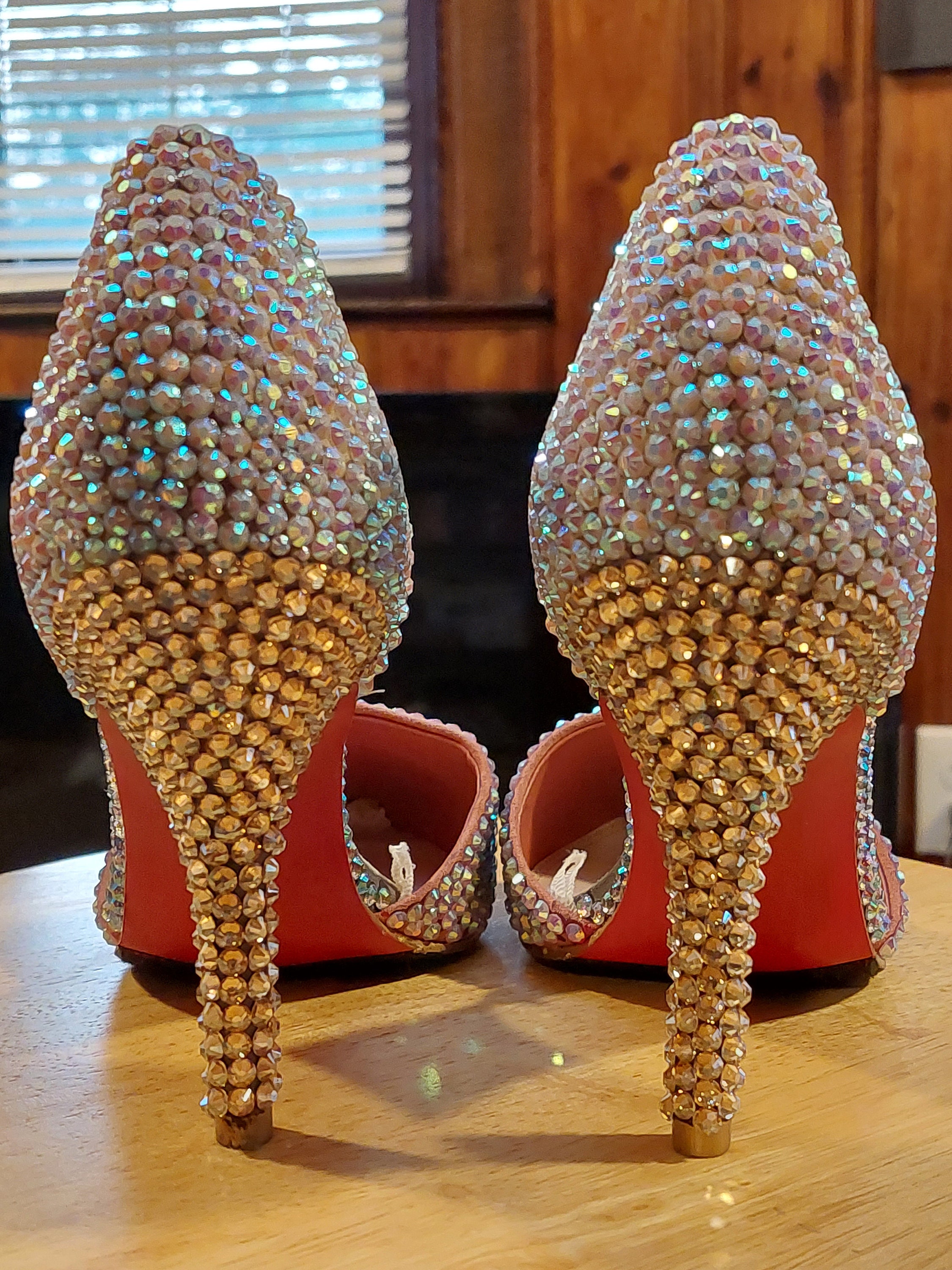 Christian Louboutin Wedding Shoes: Luscious Red Sole Designs