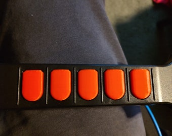 3D Printed Fret Buttons Wii Mechs/silicone