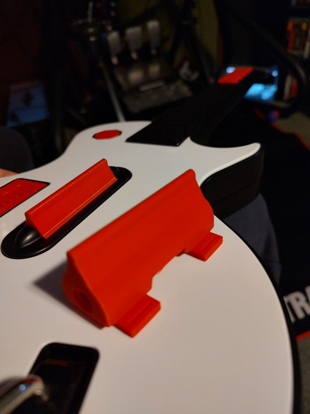 Guitar Hero Strum Bar With World Tour Style Tip 3D Printed to Suit Les Paul/wt/gh5/kramer