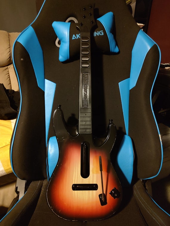 Modded Guitar Hero World Tour Controller With Mech Frets ,pi Pico
