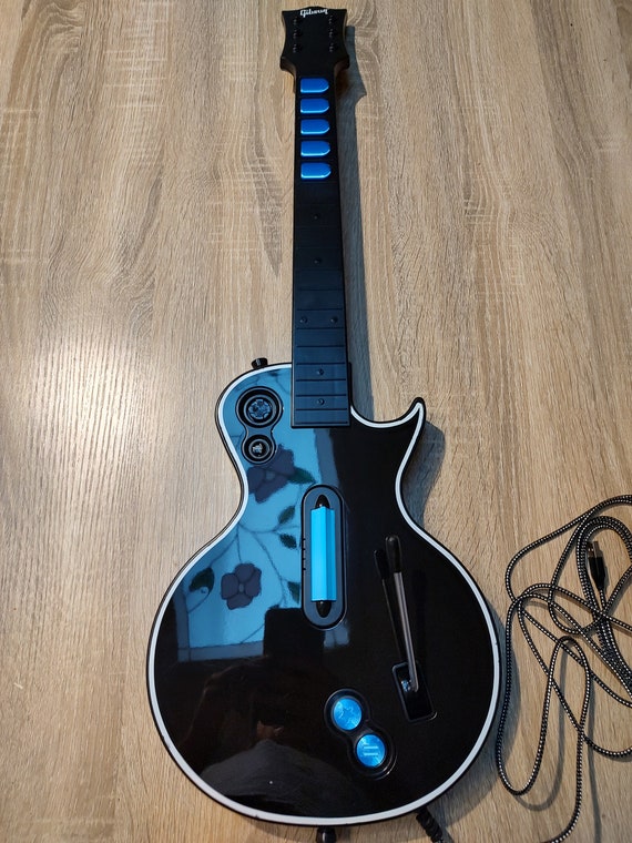 Modded Guitar Hero Controller Les Paul With Mech Frets ,pi Pico