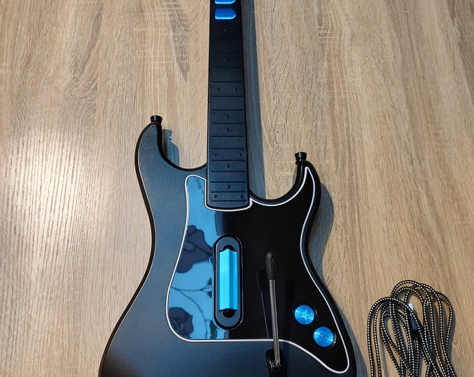 Modded Kramer Guitar Hero Controller With Mech Frets ,pi Pico and More