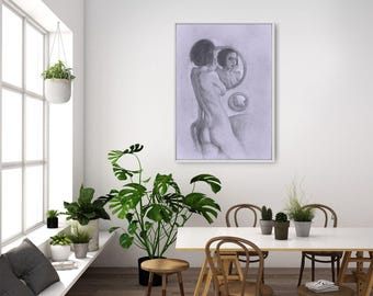 Woman Art Print