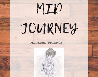 Ein Beispielprompt und eine Ausmalseite für Chibi Boys sind kostenlos: Mid Origin V.5, pdf download