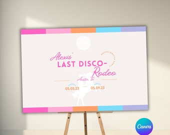 Cowgirl Disco Bachelorette Party Decor Disco Rodeo Bachelorette Weekend Decor Rodeo Disco Decor Cowgirl Disco Decor Bachelorette Cowgirl